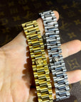 Rolex bracelet presidential bracelet bangle watch strap vintage diamond yellow gold