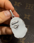 ベイプ パーカー bathing ape bape diamond pendant necklace chain ifandco kidcudi ben baller nft bapetaverse buy eth