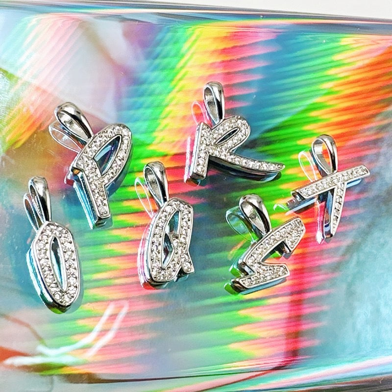 EYEFUNNY smiling face bangle bracelet smiley diamond vvs アイファニー GDRAGON PARIS letter diamond necklace GD