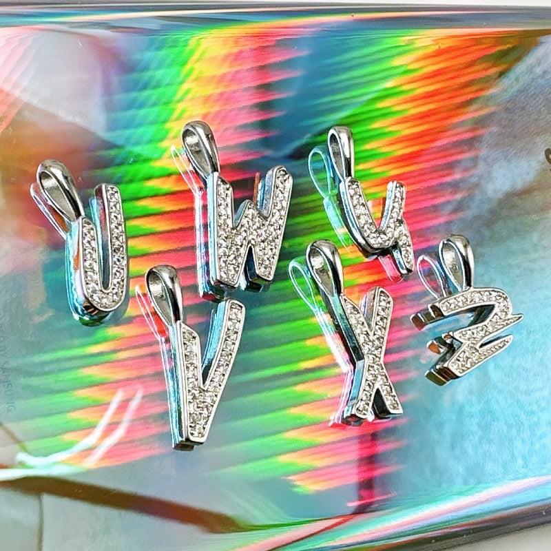 EYEFUNNY smiling face bangle bracelet smiley diamond vvs アイファニー GDRAGON PARIS letter diamond necklace GD