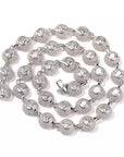 frank diamond ring sphere Ocean legs pendant necklace chain Drake