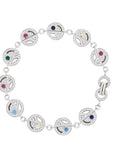 EYEFUNNY smiling face bangle bracelet smiley diamond vvs アイファニー POGGY KIM JONES VIRGIL JBALVIN