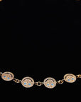 EYEFUNNY smiling face bangle choker necklace smiley diamond vvs アイファニー POGGY KIM JONES VIRGIL JBALVIN
