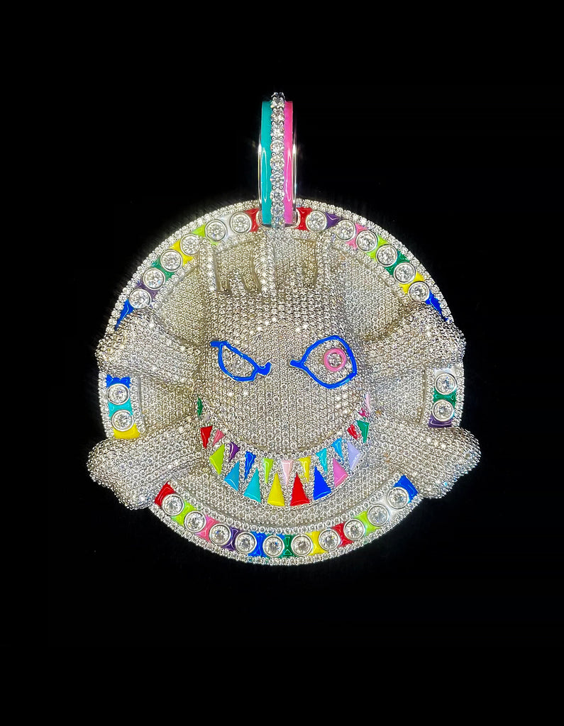 Travis Scott Commissions Flame Boy Iced Out Chain - VladTV