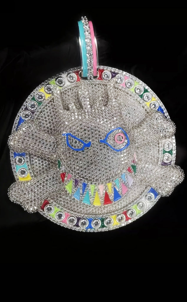 Travis Scott Commissions Flame Boy Iced Out Chain - VladTV