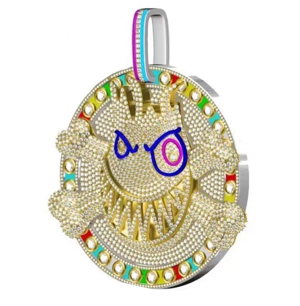 Travis Scott Commissions Flame Boy Iced Out Chain - VladTV