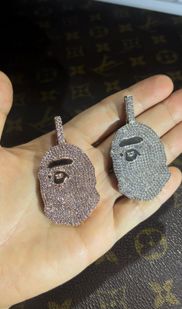 ベイプ パーカー bathing ape bape diamond pendant necklace chain ifandco kidcudi ben baller nft bapetaverse buy eth