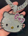 cardi b sister hennessy carolina hello kitty necklace tiktok