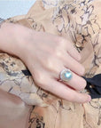 asap rocky pearl ring diamond custom chain jewelery free matching chain
