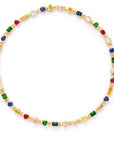 Pharrell Williams grills are studded with sapphires, rubies and emeralds. INFINITY GAUNTLETS jewelry diamond choker jacob & co short necklace gemstone heart Gabby Elan Jewelry infinity stone grillz grill grills