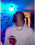 asap rocky jewelry pearl necklace dice skull chain choker playboi carti vlone