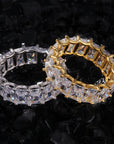 Kylie Jenner signature eternity band ring in oval kylie ring diamond