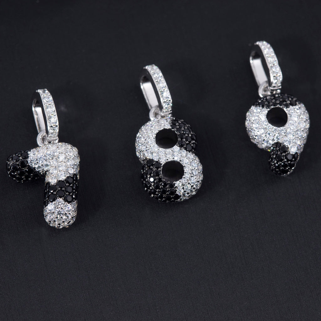 Custom A-Z alphabet letter bubble nano - Cow