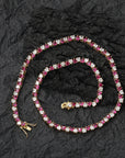 Harry Winston heart gemstone diamond tennis link rainbow multicolored frank ocean kandi man blonded instagram flower bracelet diamond rave bracelet daisy Homer Drake Kanye West