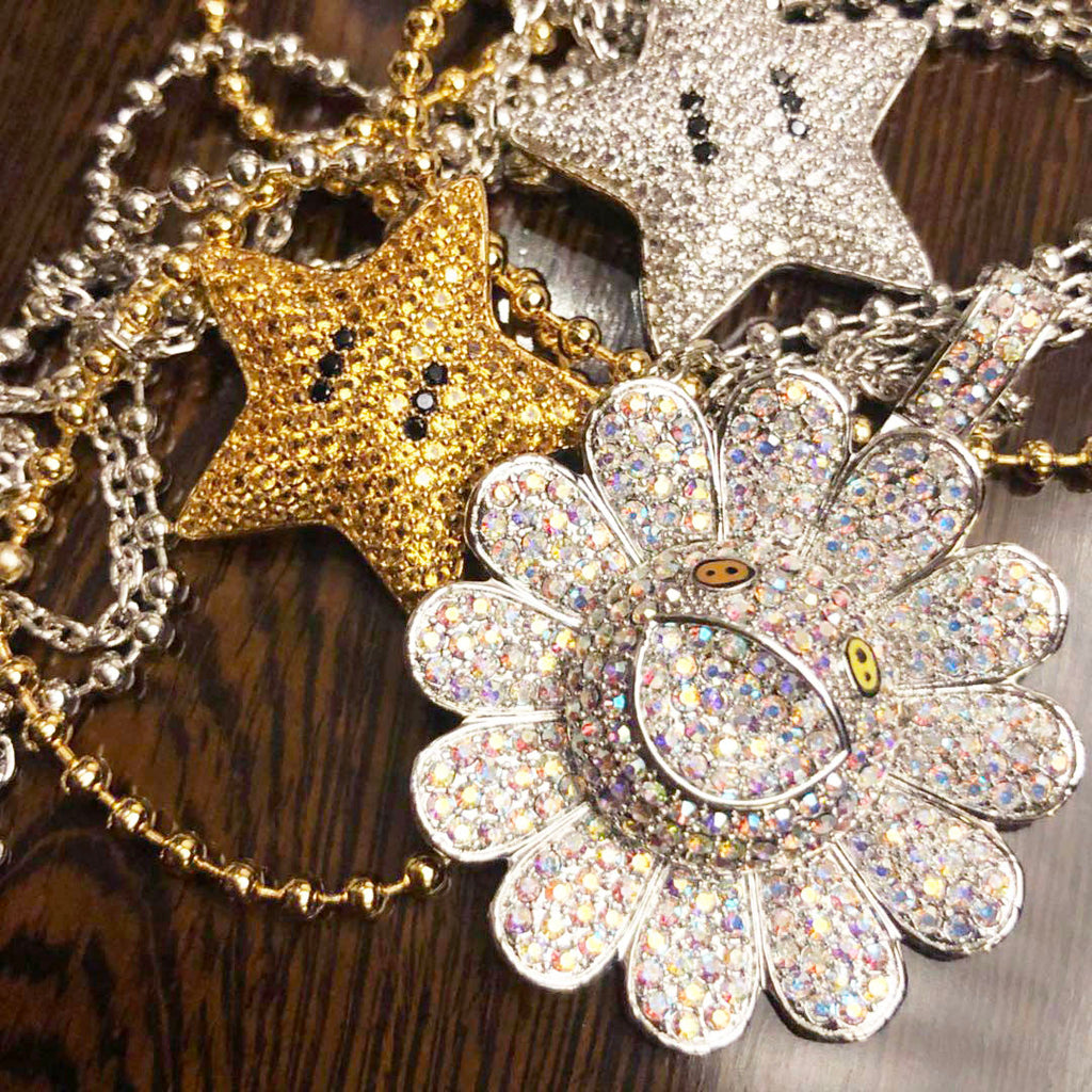 Murakami flower fidget spinner takashi murakami ifandco