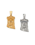 ifandco jesus piece pendant necklace free chain diamond vvs gold price silver