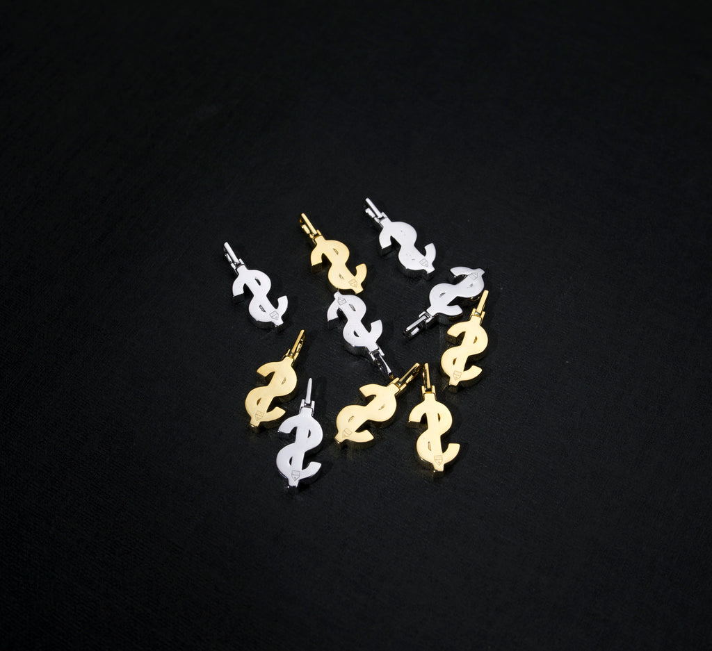 greg yuna pico dollar sign money nano jesus pendant necklace chain