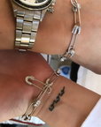 EYEFUNNY アイファニー Diamond safetypin bracelet necklace diamond poggy jbalvin kim jones clot poon