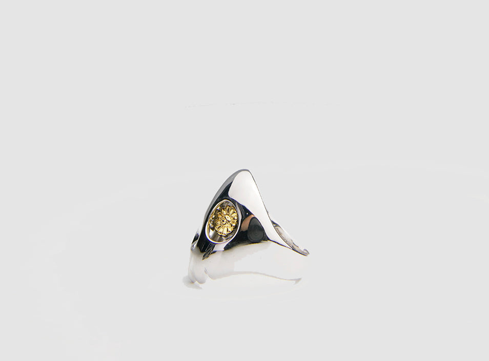 Superflat skull ring White Gold Murakami – Bijouterie Gonin