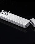 JUUL Vape E-Cig fully iced case Pendant Holder Cover Case diamond shopgld
