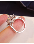 Sunflower by Harry Winston, Large Diamond Ring cheap best price engagement rings wedding