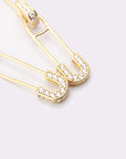 EYEFUNNY アイファニー Diamond safetypin bracelet necklace diamond poggy jbalvin kim jones clot poon