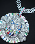 Travis Scott Commissions Flame Boy Iced Out Chain - VladTV