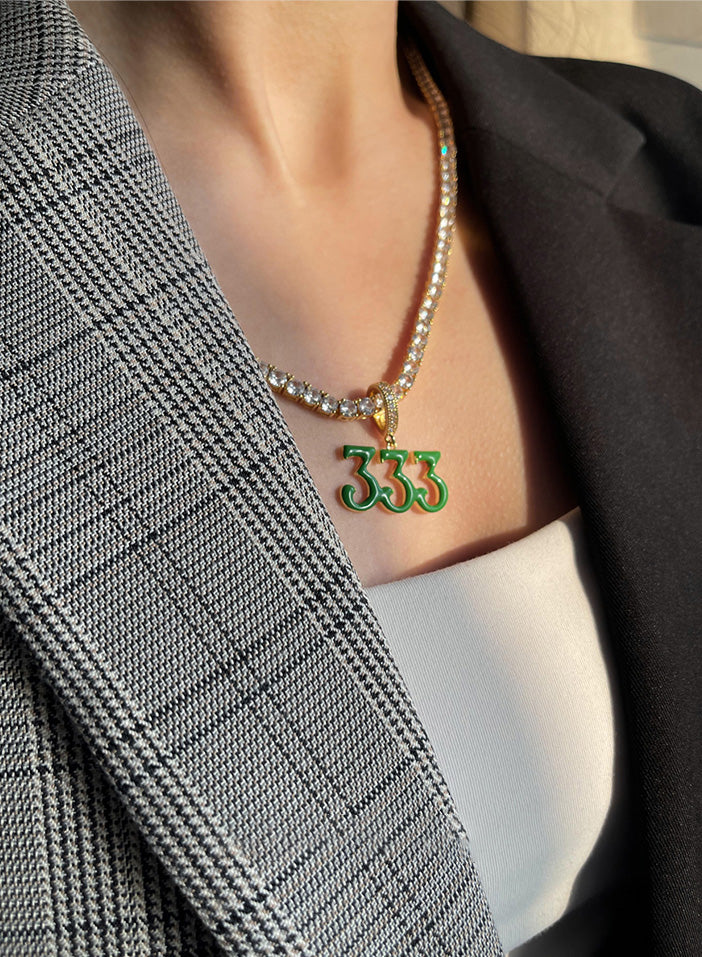 buy enamel green bottega veneta 333 pendant necklace chain netaporter farfetch luxury designer jewelry custom high fashion