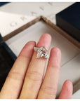 asap rocky pear diamond ring unique three stone engagement ring jeweler vvs
