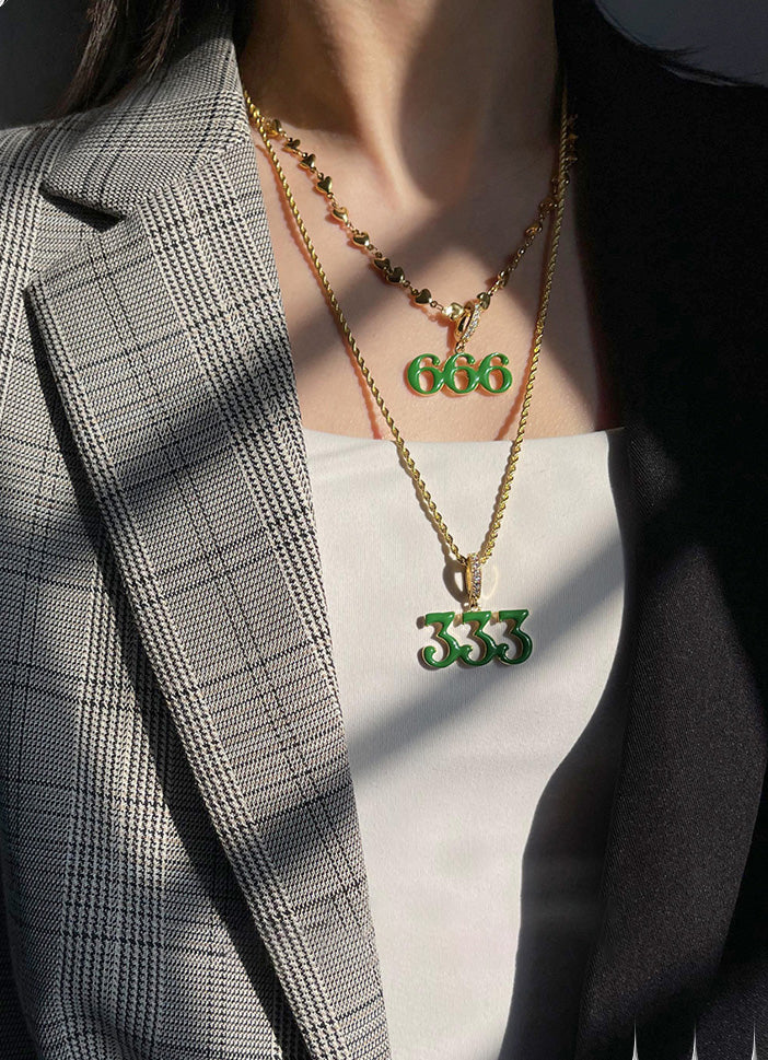buy enamel green bottega veneta 333 pendant necklace chain netaporter farfetch luxury designer jewelry custom high fashion