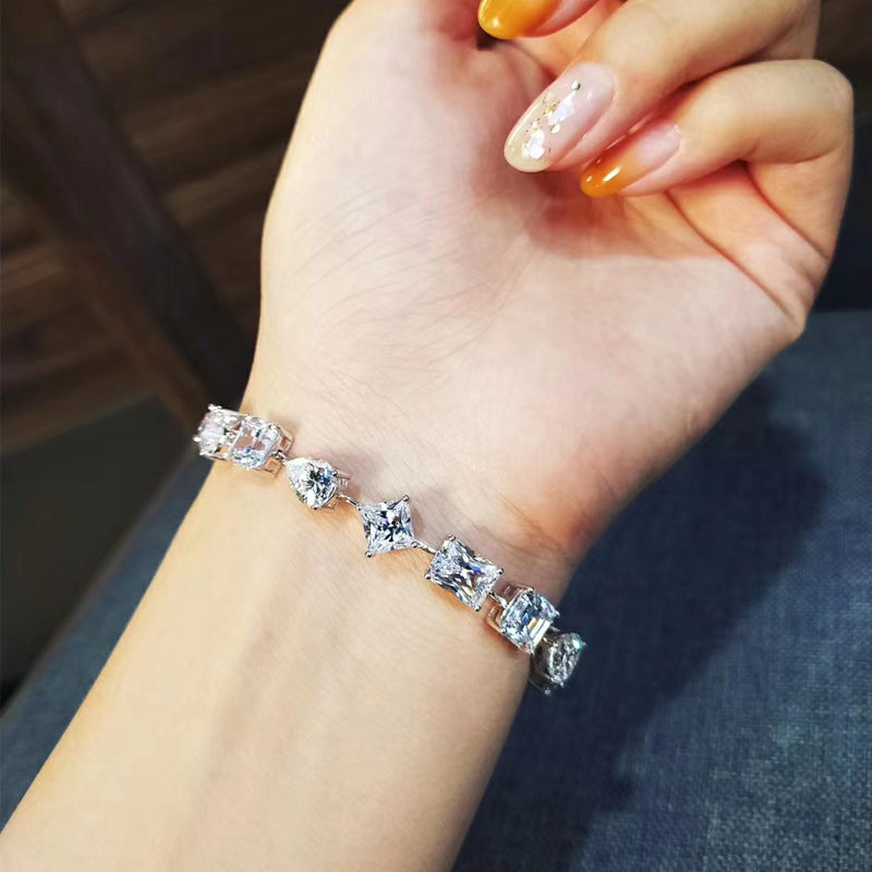 Graff Multi-shape diamond Bracelet vvs ifandco luxury kylie jenner