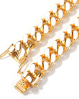 louis vuitton virgil off white inspired alike enamel cuban link necklace chain