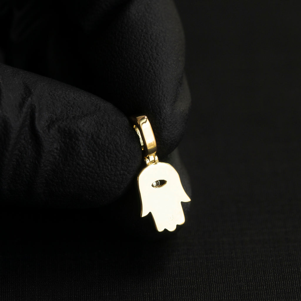 greg yuna pico hamsa nano jesus pendant necklace chain