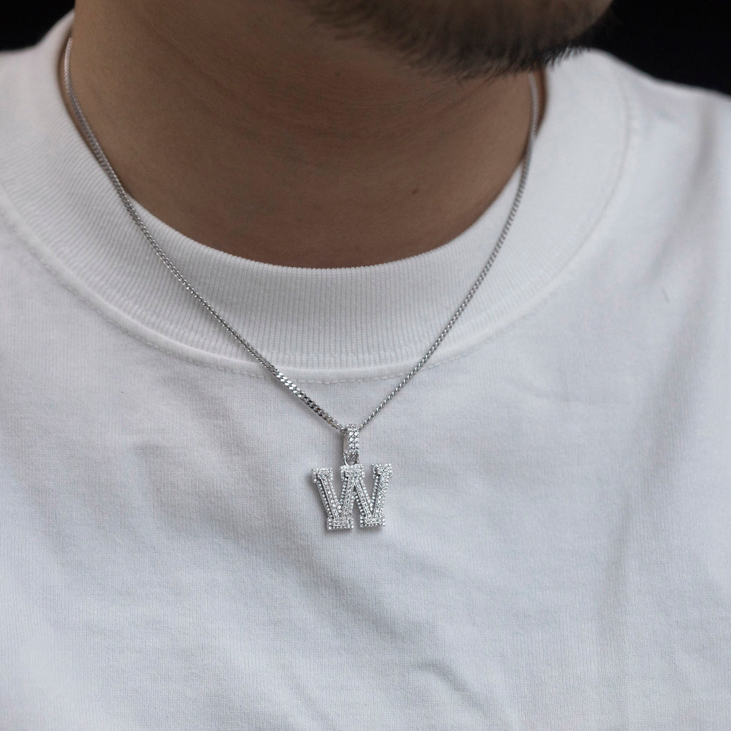 custom alphabet letter bubble nano greg yuna diamond silver white gold celebrity jewelers ifandco