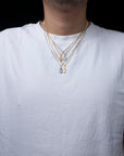 greg yuna pico hamsa nano jesus pendant necklace chain
