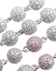 ben baller fully iced diamond beads chain necklace kid kudi
