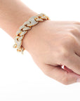 16mm gucci link cuban link combo bracelet custom clasp diamond shopgld gold