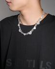 Grammys 2022 diamond heart necklace Megan Thee Stallion rocks an icy blonde bob and a sparkly mini dress Daily Mail diamond heart necklace hip hop jewelry celebrity jewelers