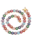Harry Winston sunflower diamond tennis link frank kandi man blonded instagram flower bracelet diamond rave bracelet daisy ocean Drake Kanye West