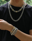 gucci link gg cuban link combo necklace chain diamond gold vvs ifandco shopgld travis scott migos