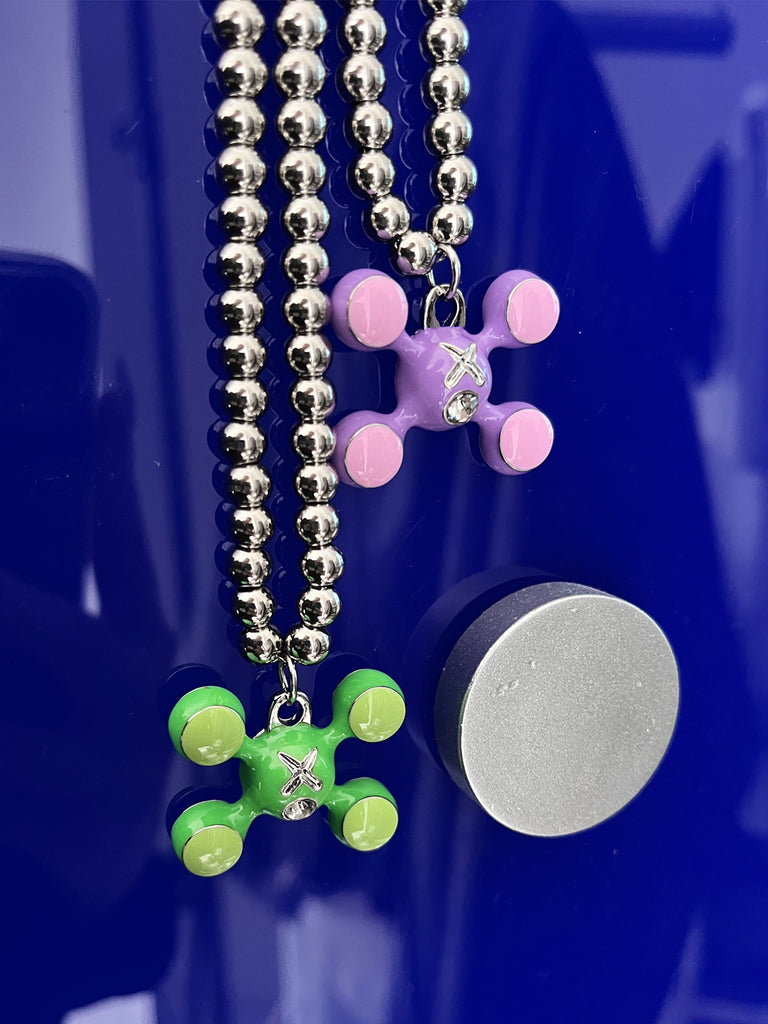 frank home diamond Ocean ring sphere legs pendant necklace chain Drake