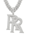 Double RR RoddyRicch diamond pendant & necklace with free matching chain included shopgld ifandco