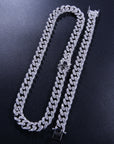 8mm cuban link ben baller ifandco vvs diamond necklace chain shopgld travis scott kylie jenner stormi