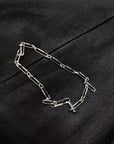 paper clip links jacob & co virgil abloh offwhite alike necklace chain link diamond travis scott silver white gold buy