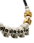 asap rocky jewelry pearl necklace dice skull chain choker playboi carti vlone