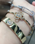 EYEFUNNY アイファニー Diamond safetypin bracelet necklace diamond poggy jbalvin kim jones clot poon