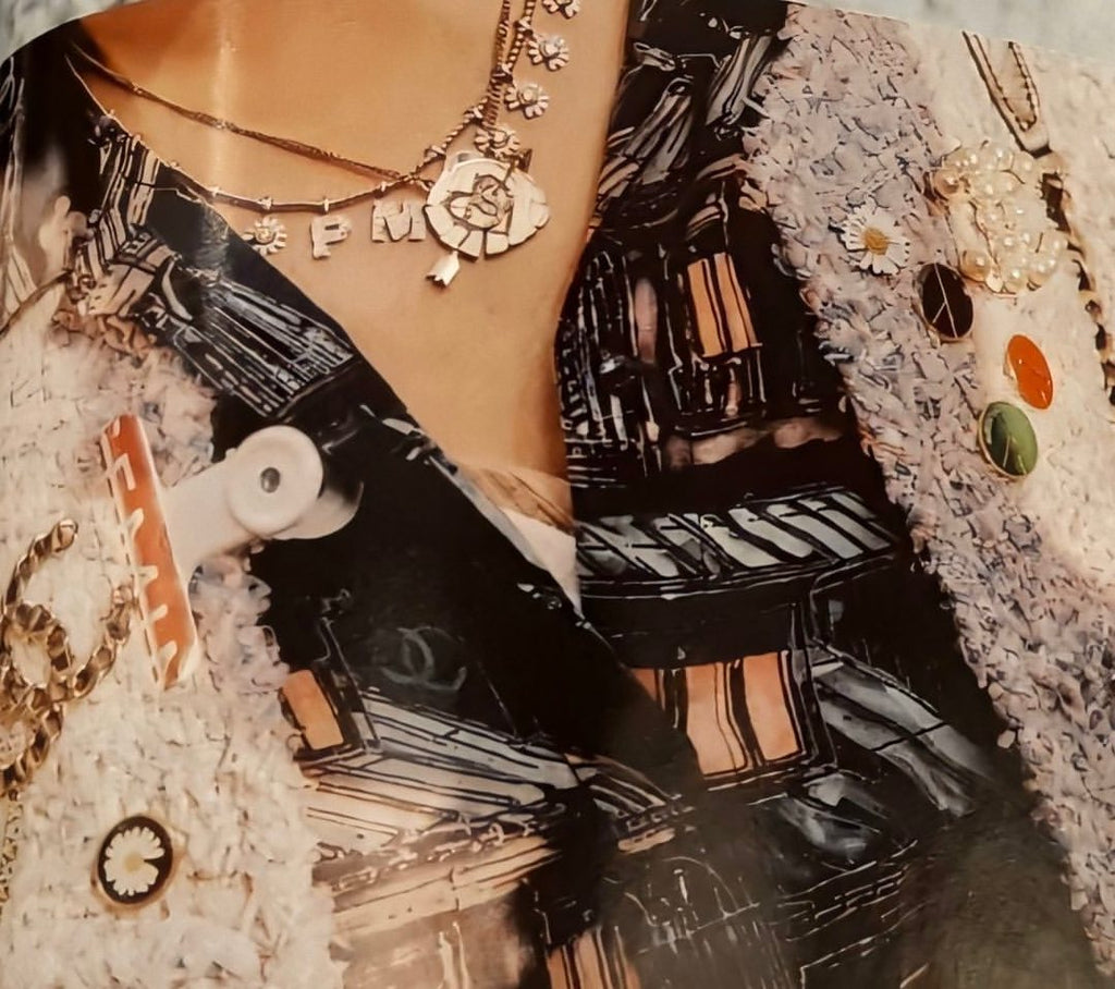 EYEFUNNY diamond daisy smiling face pendant necklace chain gdragon peaceminusone アイファニー POGGY KIM JONES VIRGIL JBALVIN