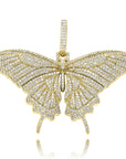 cuban link chian necklace pendant free matching chain affordable hip hop jewelry best gold diamond vvs icebox ifandco