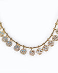 EYEFUNNY smiling face pendant necklace chain diamond vvs アイファニー POGGY KIM JONES VIRGIL JBALVIN