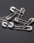 EYEFUNNY アイファニー Diamond safetypin bracelet necklace diamond poggy jbalvin kim jones clot poon